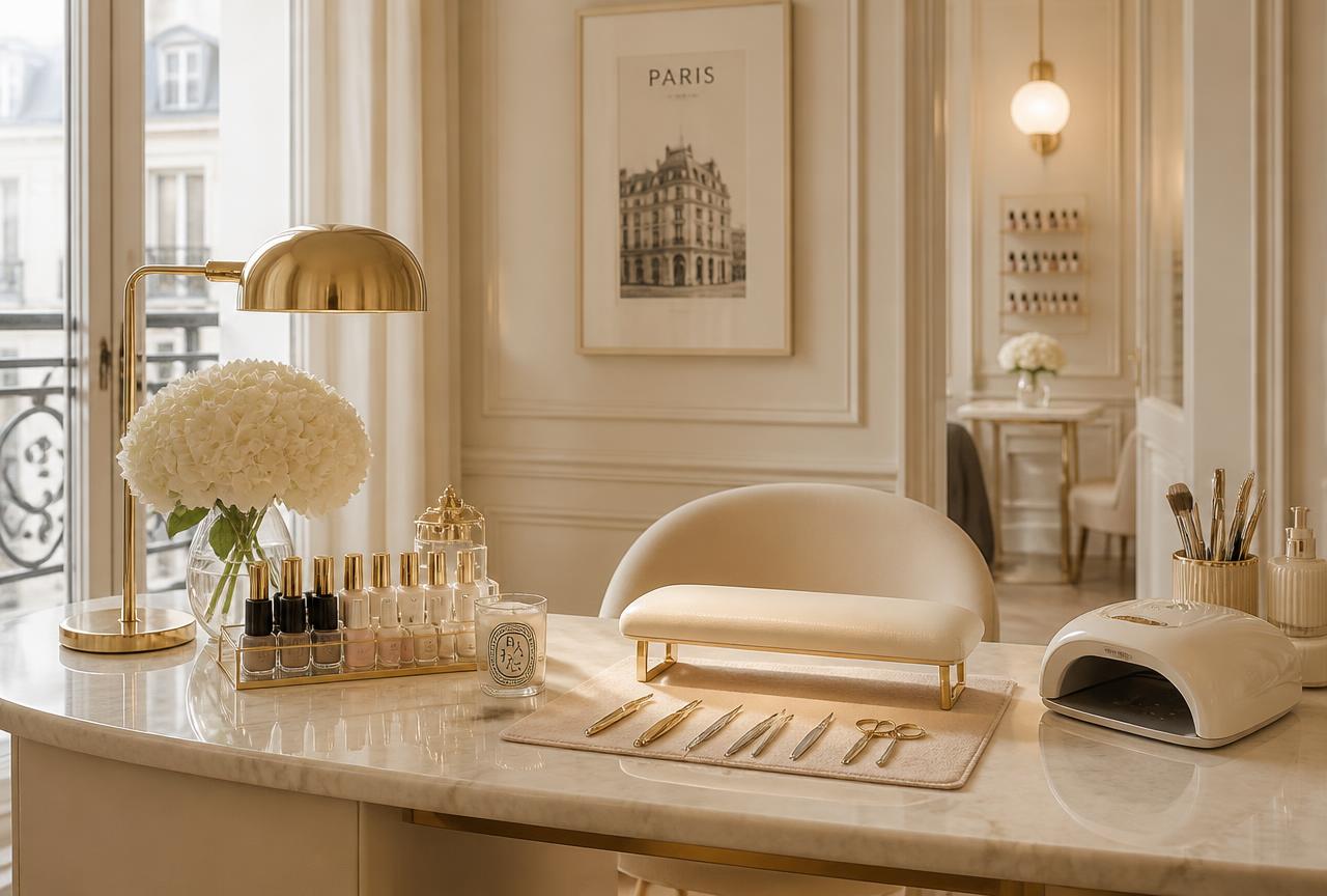 Poste de prothésiste ongulaire à louer dans le salon Mélissa M. Styliste