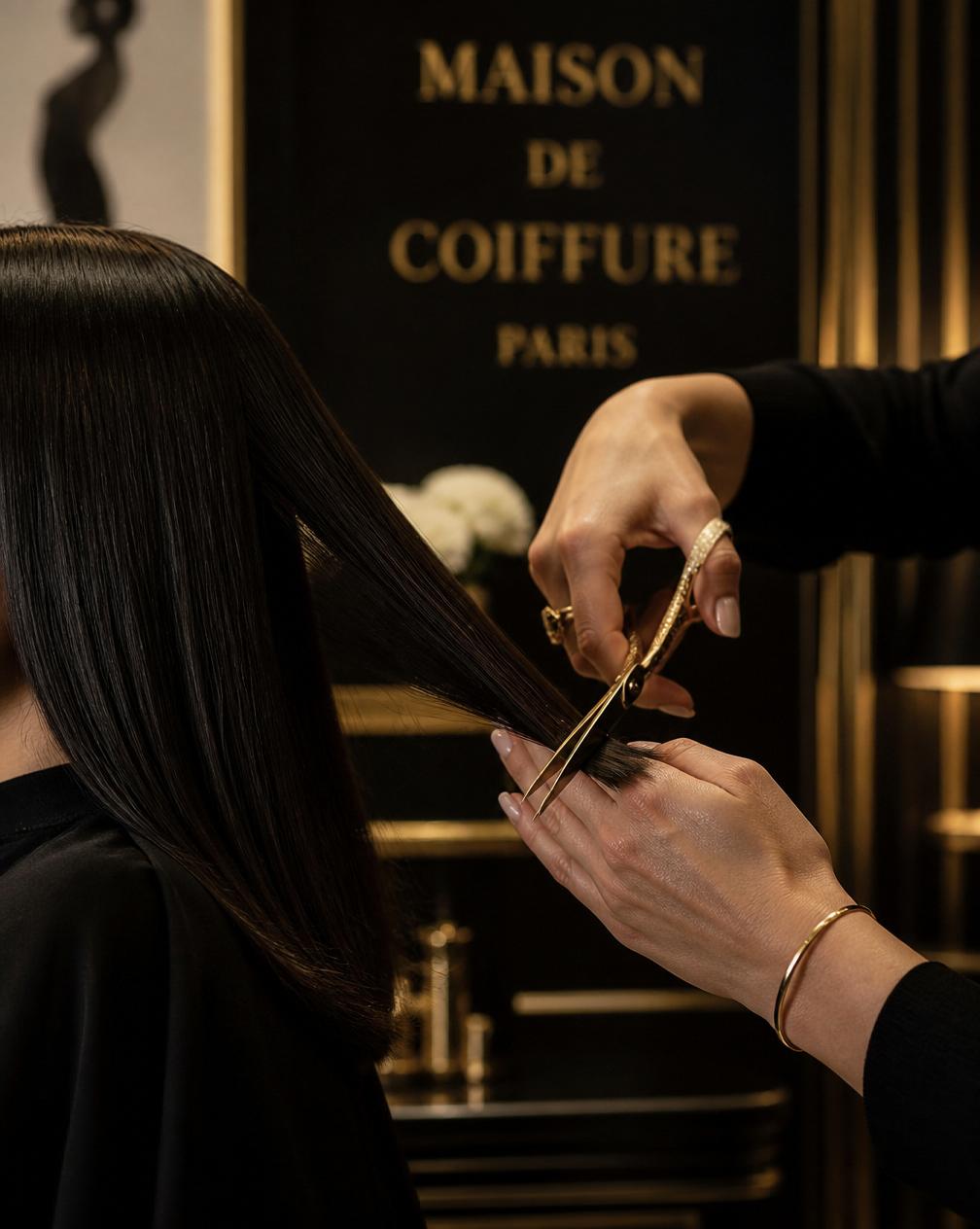 Coupe signature au salon